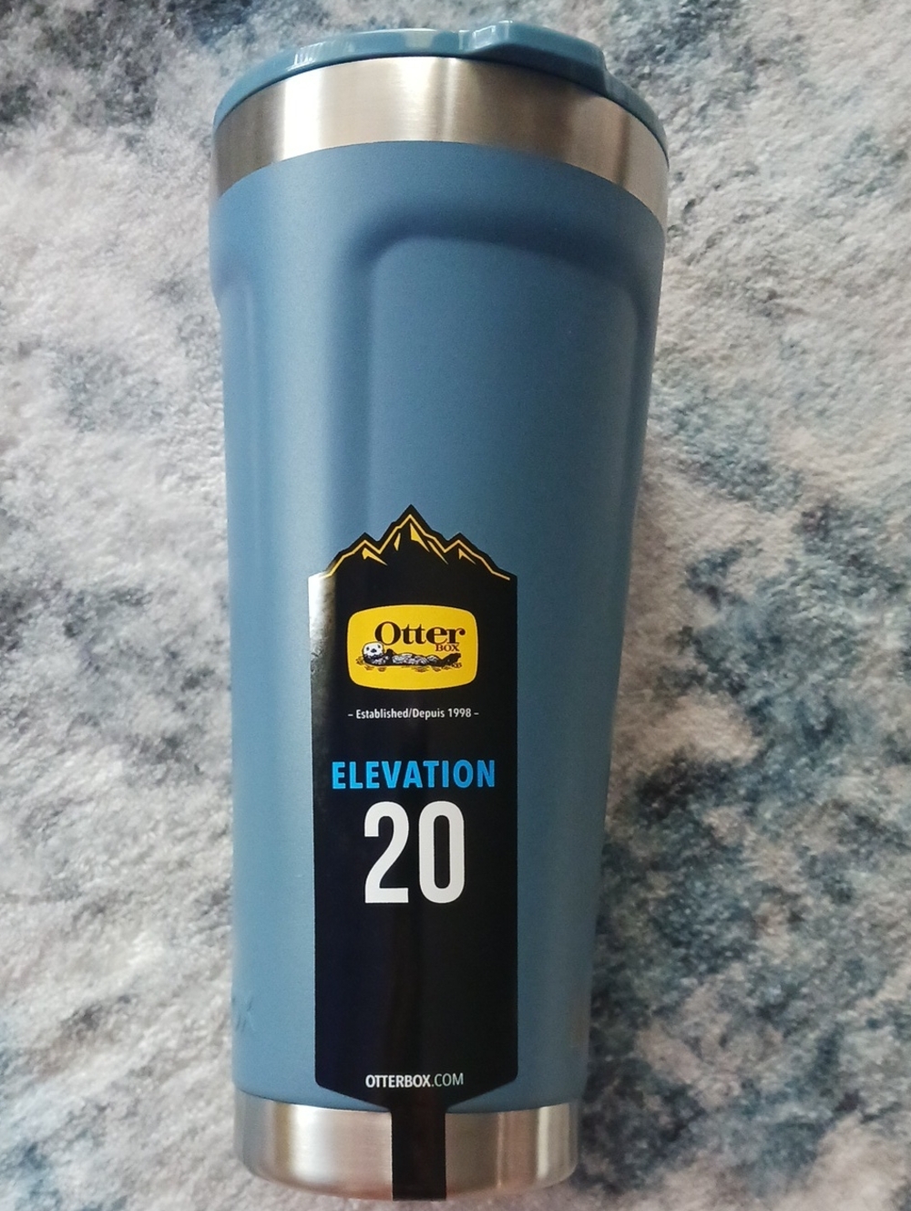 Otterbox Elevation 20-oz Blue Tumbler Without Straw